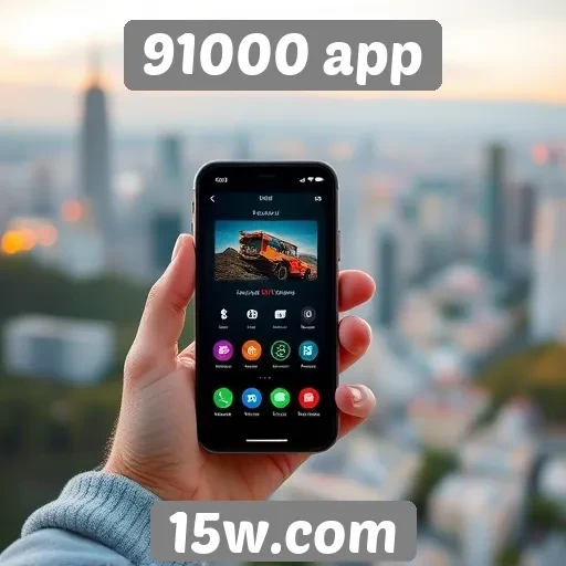 Avaliação das funcionalidades do 91000 app